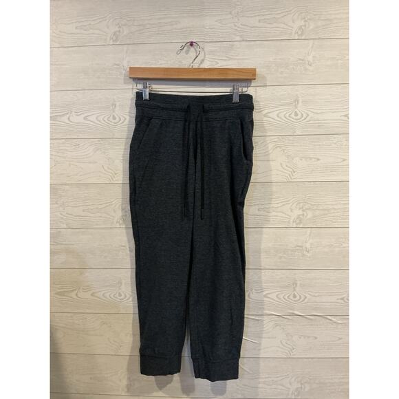 Lululemon PD37 Women’s Ready to Rulu Jogger Crop – Size 4 Heathered Navy/Black - Picture 2 of 6